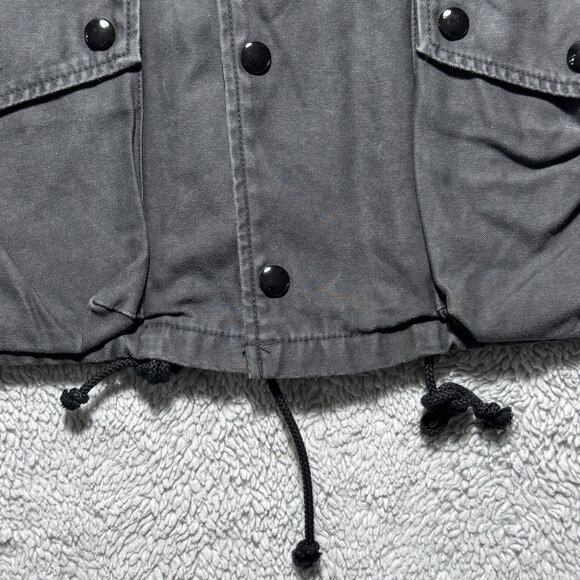 FOB Factory Navy Military Style Jacket Heavyweight Zip Made ini Japan S - Picture 3 of 12